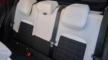 Citroen C3 UK 2025 - rear interior 